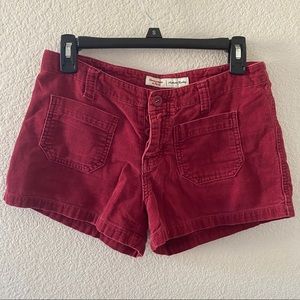 Abercrombie and Fitch Corduroy Shorts